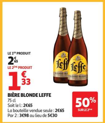 Bière Blonde Leffe*