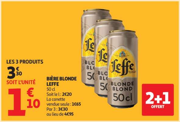 Bière Blonde Leffe*