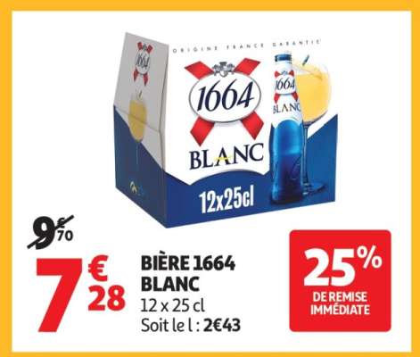Bière 1664 Blanc