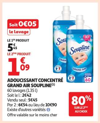 ADOUCISSANT CONCENTRÉ GRAND AIR SOUPLINE
