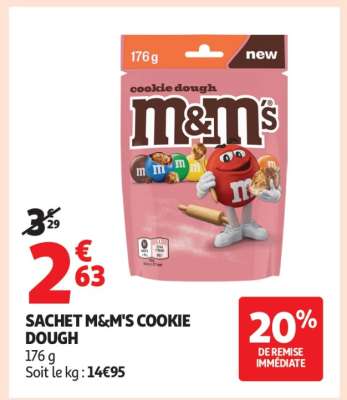 SACHET M&M'S COOKIE DOUGH