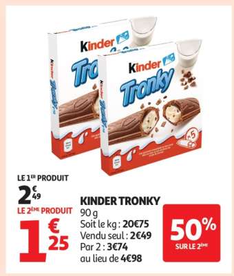 KINDER Tronky