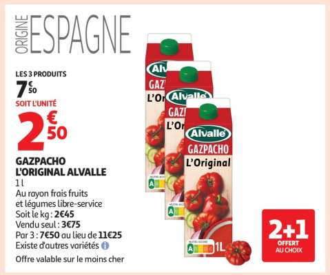 Gazpacho L'original Alvalle