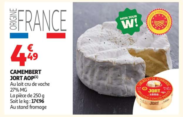 Camembert Jort Aop