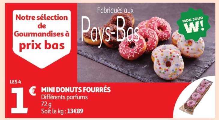 MINI DONUTS FOURRÉS