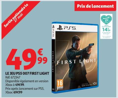 LE JEU PS5 007 FIRST LIGHT