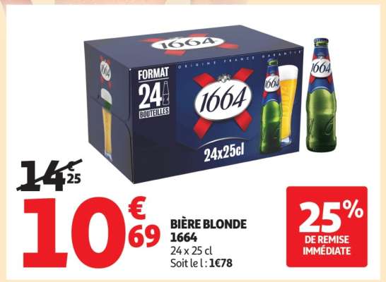 Bière Blonde 1664