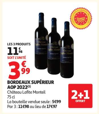 Bordeaux Supérieur Aop 2022