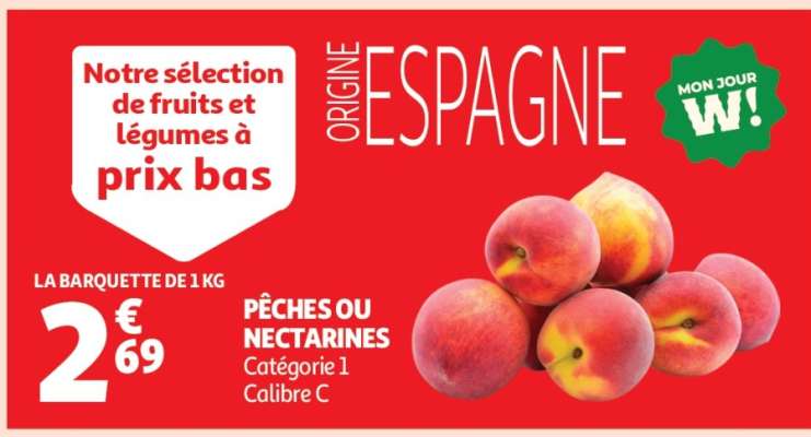 Pêches Ou Nectarines