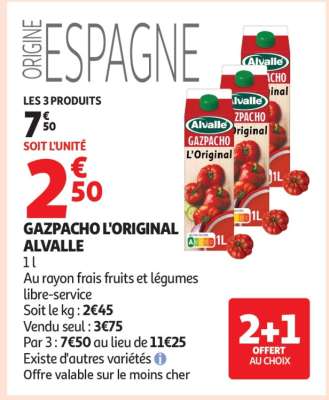 Gazpacho L'original Alvalle