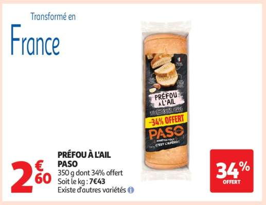 Préfou à l'ail PASO