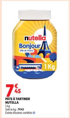 Pâte À Tartiner Nutella