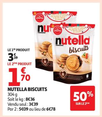 NUTELLA BISCUITS