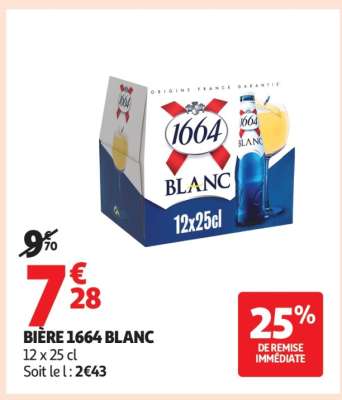 Bière 1664 Blanc