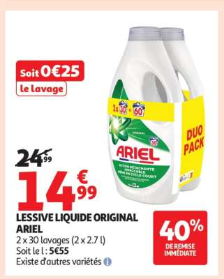 Lessive Liquide Original Ariel