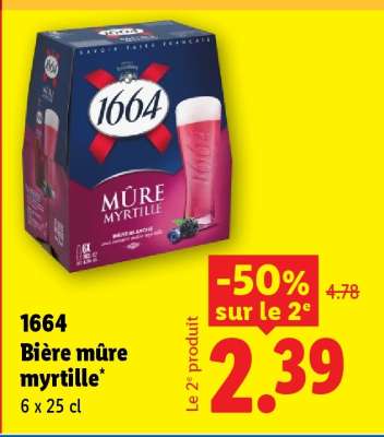 1664 Bière mûre myrtille