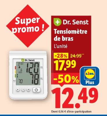 Dr. Senst Tensiomètre de bras
