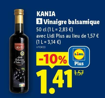 KANIA Vinaigre balsamique