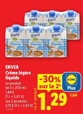 ENVIA Crème légère liquide