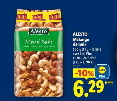 ALESTO Mélange de noix