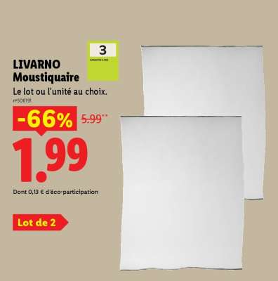 LIVARNO Moustiquaire
