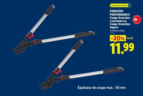 PARKSIDE PERFORMANCE Coupe-branches