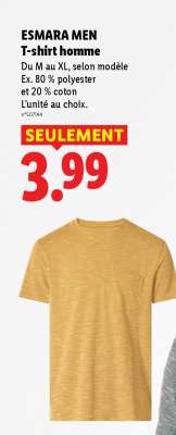 ESMARA Men T-shirt homme