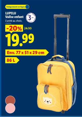 LUPILU Valise enfant