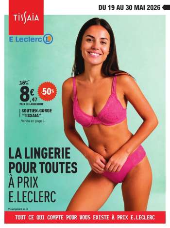 Catalogue E.Leclerc - 19/05/2026 - 30/05/2026.