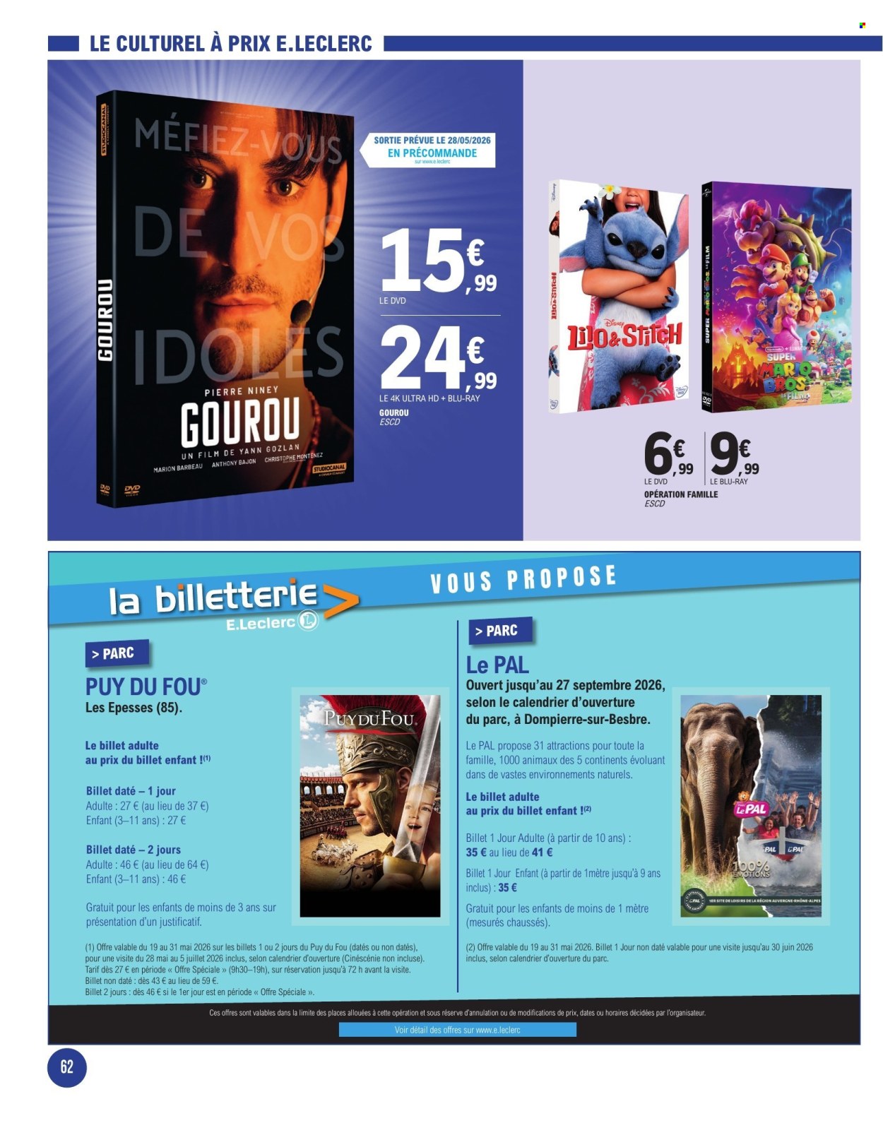 Catalogue E.Leclerc - 19/05/2026 - 30/05/2026. Page 62