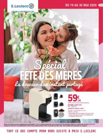 Catalogue E.Leclerc - 19/05/2026 - 30/05/2026.