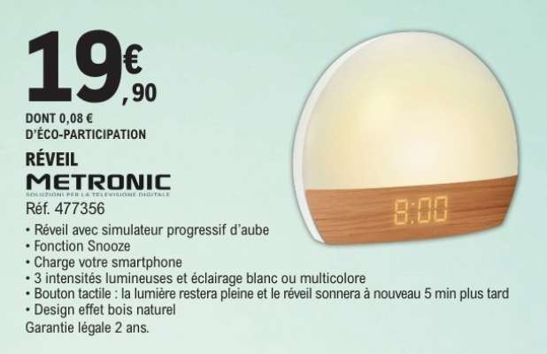 RÉVEIL METRONIC