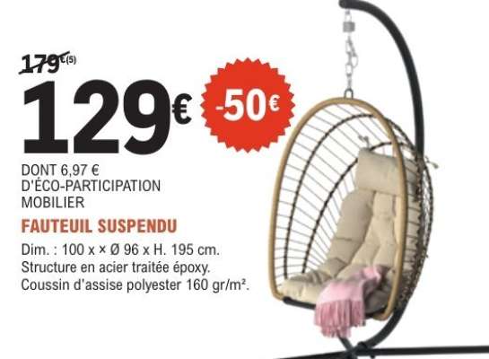 FAUTEUIL SUSPENDU
