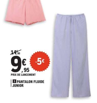 PANTALON FLUIDE JUNIOR