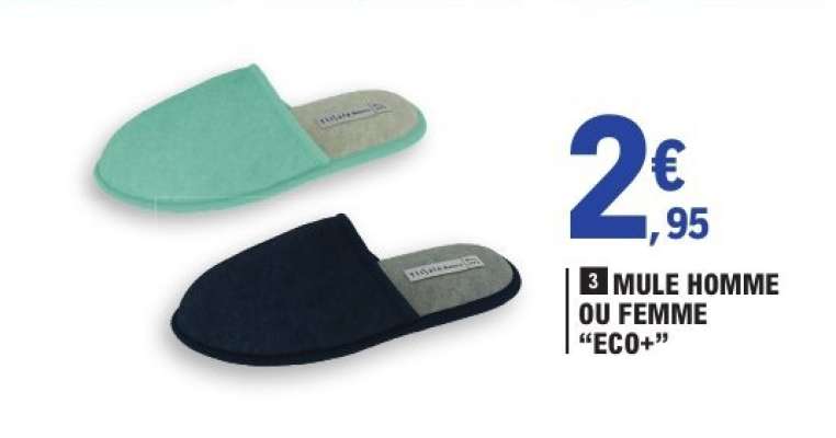 MULE HOMME OU FEMME “ECO+”