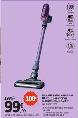 Aspirateur Balai X-Pert 6.60