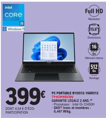 PC PORTABLE N15I512-16GR512