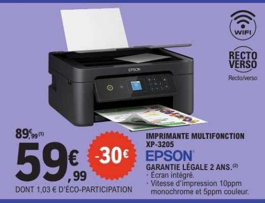 IMPRIMANTE MULTIFONCTION XP-3205