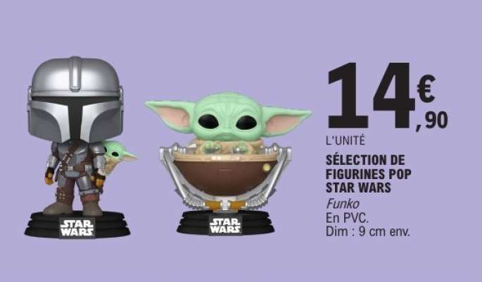 SÉLECTION DE FIGURINES POP STAR WARS