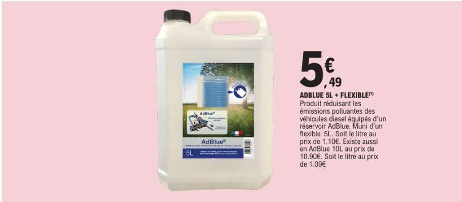 ADBLUE 5L + FLEXIBLE