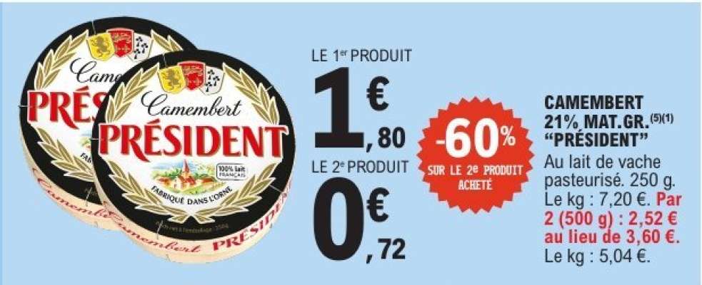 Camembert Président