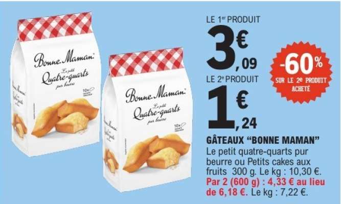 Gateaux Bonne Maman