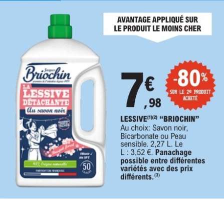 Lessive Briochin
