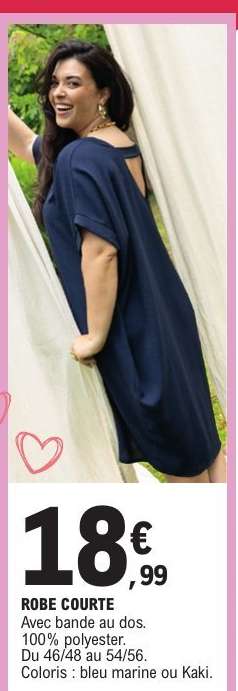 Robe courte
