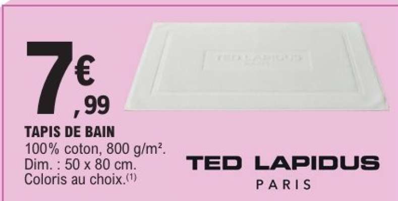 Tapis de bain