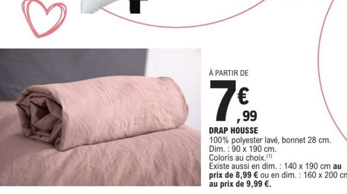 DRAP HOUSSE