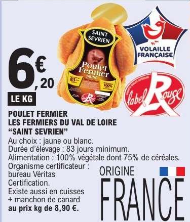 POULET FERMIER