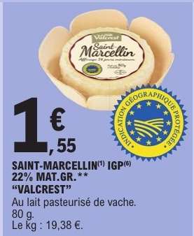 SAINT-MARCELLIN IGP "VALCREST"