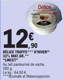 DÉLICE TRUFFE*** D’HIVER