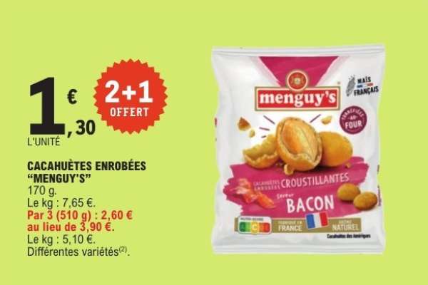Cacahuètes Enrobées 'Menguy's'